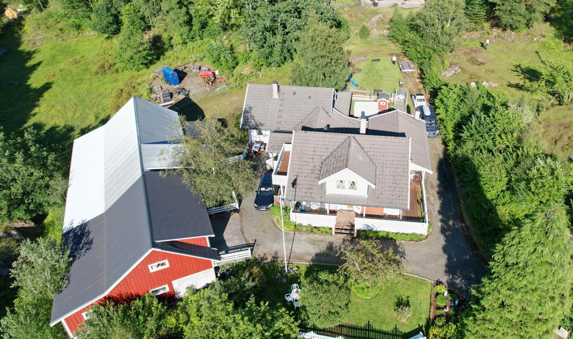 Ferienwohnung Bjorkely Gard Rasvag Exterior foto